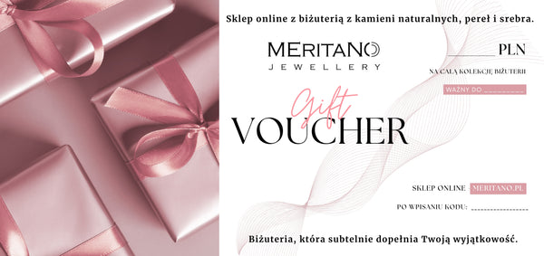 voucher na zakup biżuterii w sklepie online Meritano