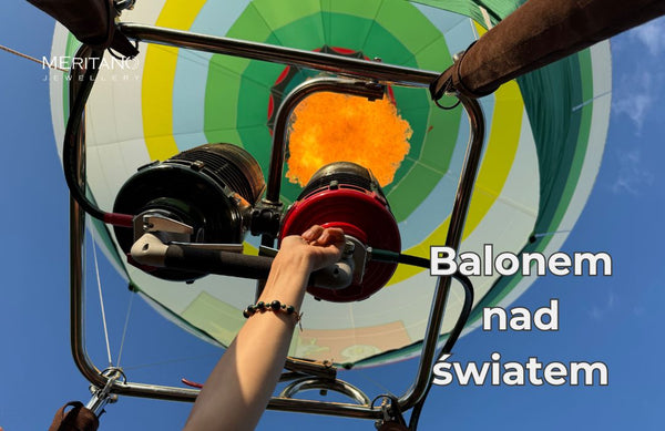 Palnik balonu na ogrzane powietrze. Lot balonem.