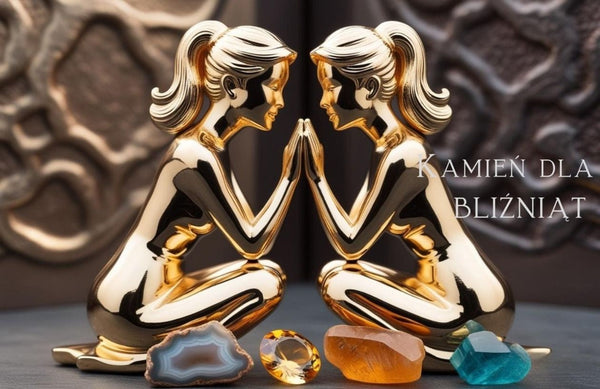 Kamienie dla Bliźniąt – agat, cytryn i apatyt, symbol komunikacji, klarowności myśli i równowagi w biżuterii z kamieni naturalnych