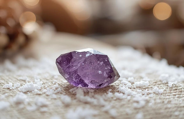 Ametyst – fioletowy kamień naturalny, kamień urodzinowy lutego